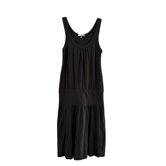 Standard James Perse Black Midi Dress, Elevated Basics, Beachy, Summer, 1/ S - Picture 4 of 6